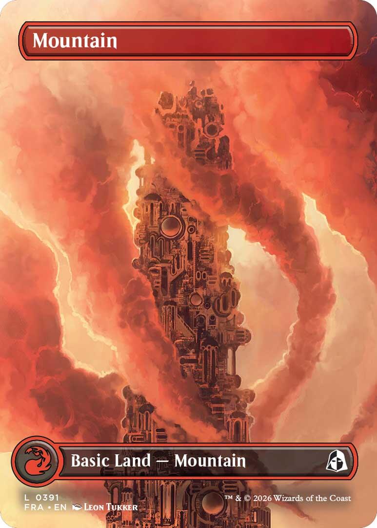 Mountain (Borderless) (0391) [Reality Fracture] | Gate City Games LLC