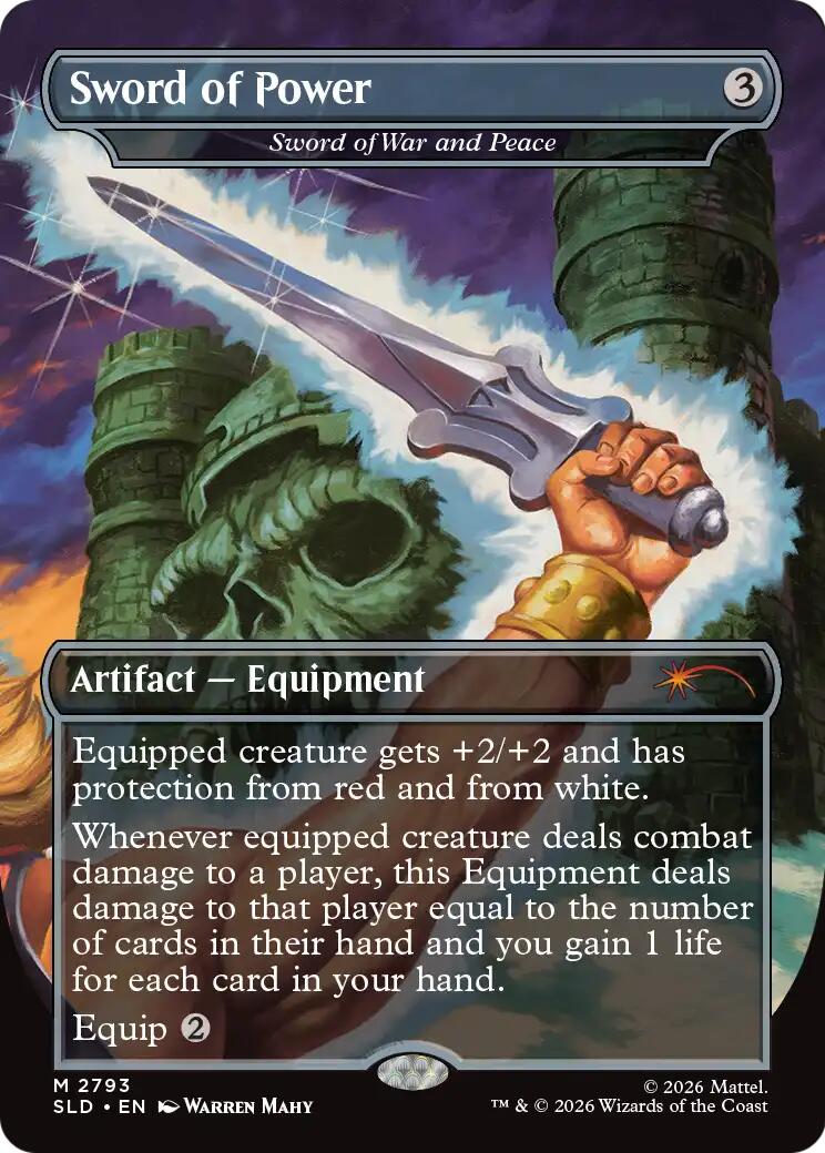Sword of Power - Sword of War and Peace [Secret Lair Drop Series] | Gate City Games LLC