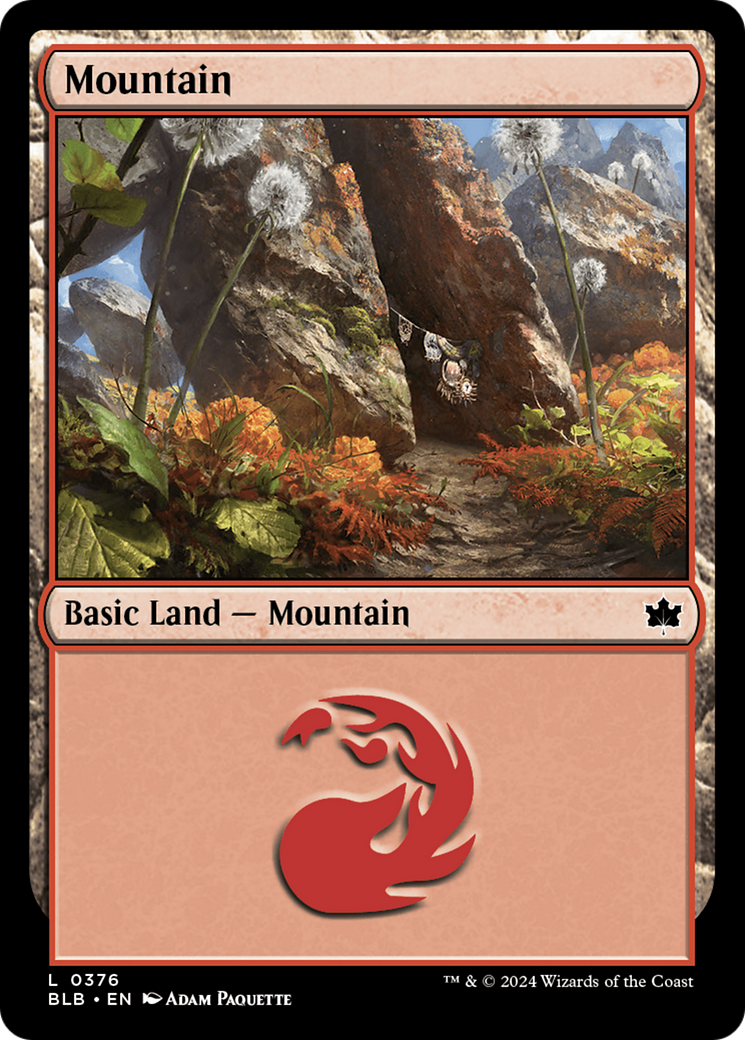 Mountain (0376) [Bloomburrow] | Gate City Games LLC