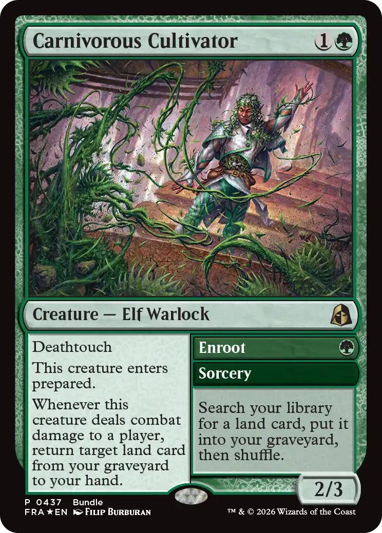 Carnivorous Cultivator (Bundle) [Reality Fracture Promos] | Gate City Games LLC