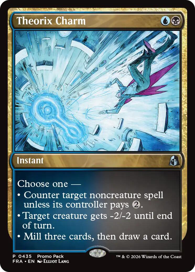 Theorix Charm [Reality Fracture Promos] | Gate City Games LLC