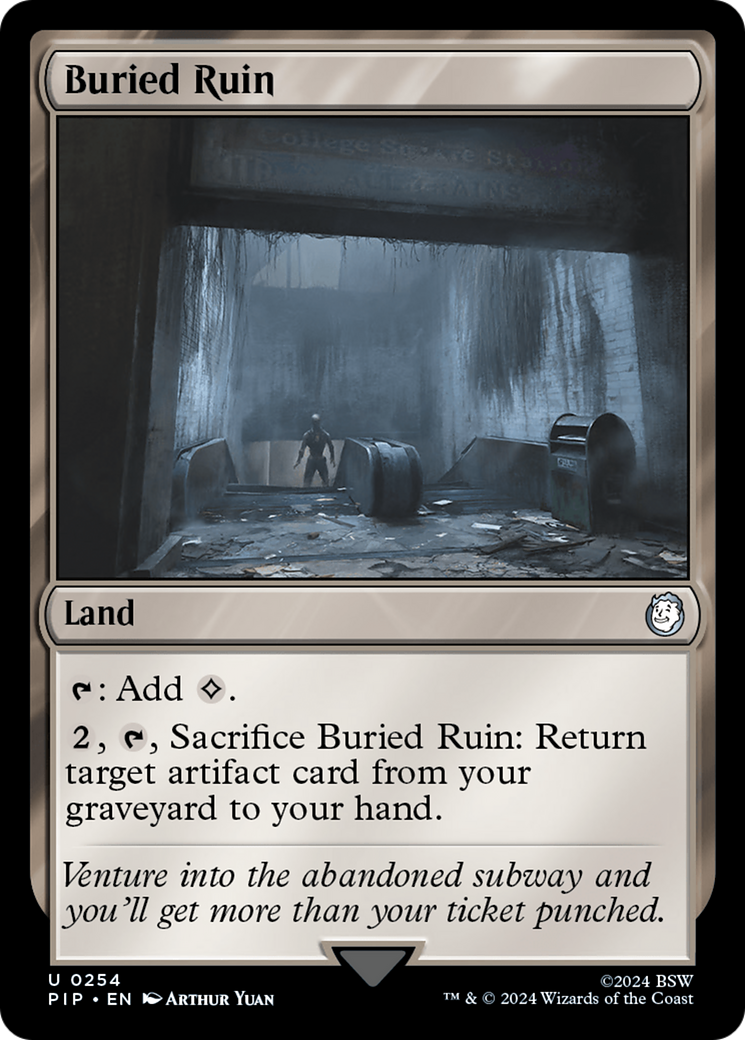 Buried Ruin [Fallout] | Gate City Games LLC
