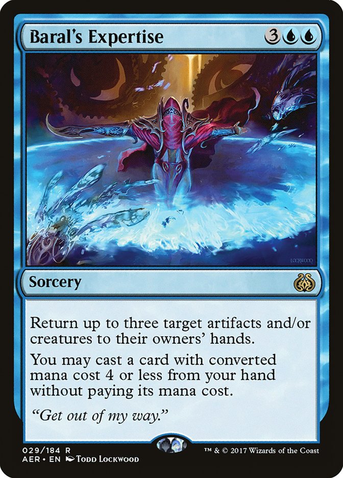 Baral's Expertise [Aether Revolt] | Gate City Games LLC