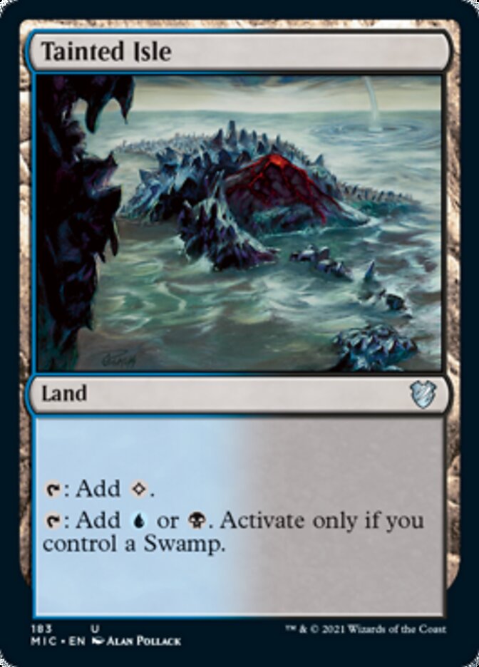Tainted Isle [Innistrad: Midnight Hunt Commander] | Gate City Games LLC