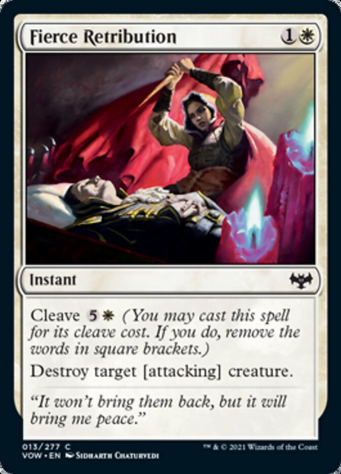 Fierce Retribution [Innistrad: Crimson Vow] | Gate City Games LLC