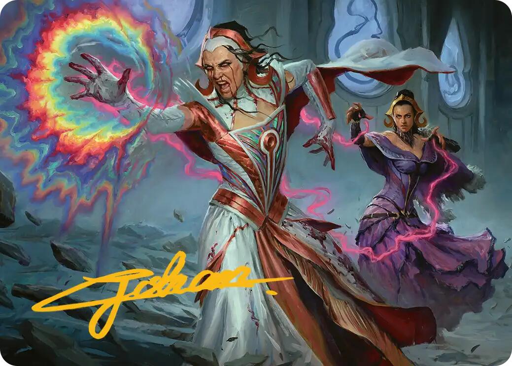 Vindictive Triumph Art Card (Gold-Stamped Signature) [Reality Fracture Art Series] | Gate City Games LLC