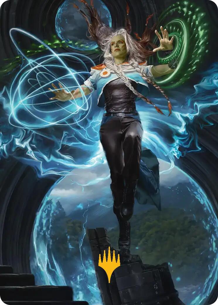 Tam, the Possibility Art Card (Gold-Stamped) [Reality Fracture Art Series] | Gate City Games LLC