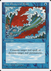 Blue Elemental Blast [Media Promos] | Gate City Games LLC