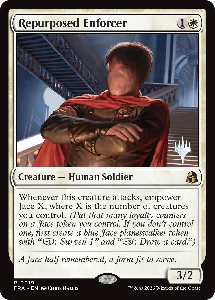 Repurposed Enforcer [Reality Fracture Promos] | Gate City Games LLC