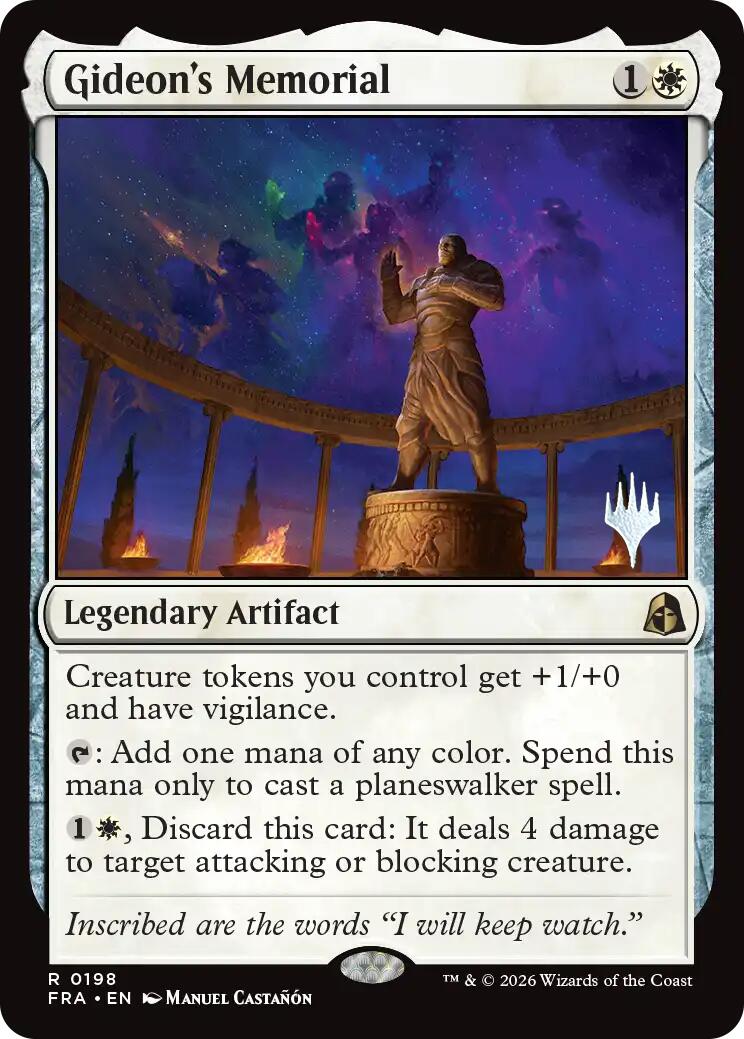 Gideon's Memorial [Reality Fracture Promos] | Gate City Games LLC