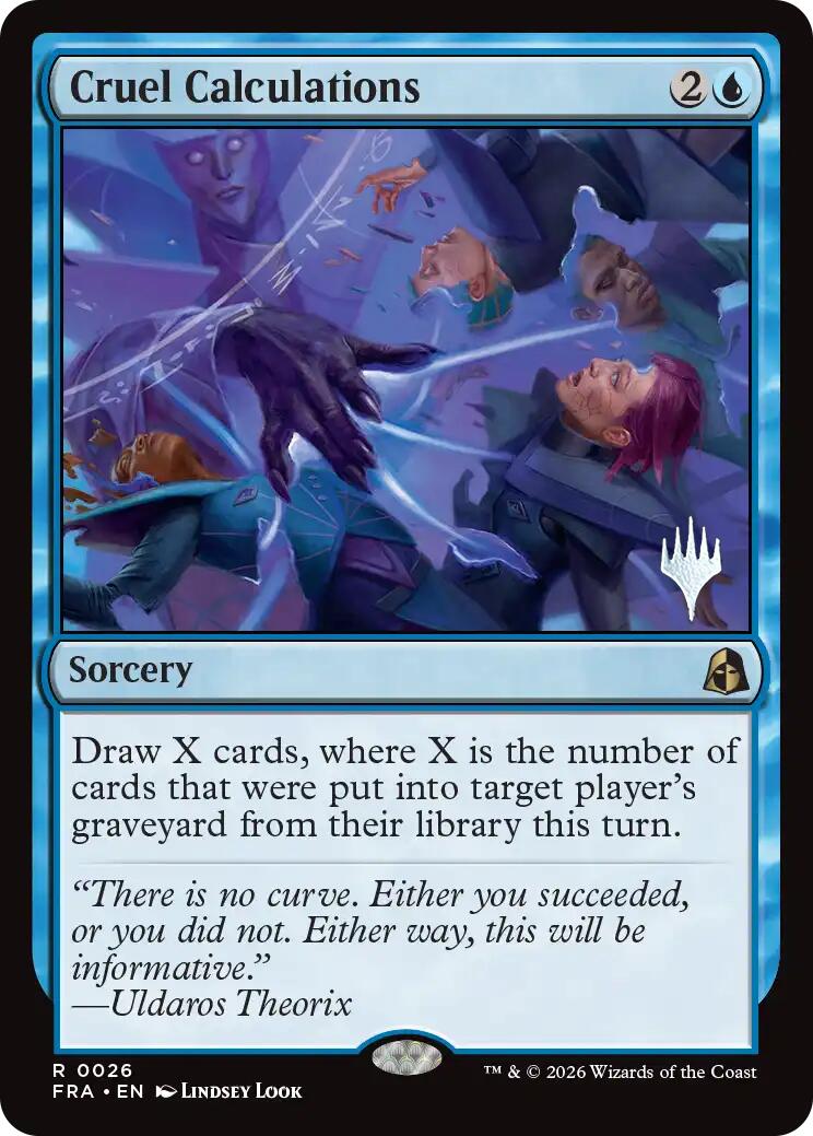 Cruel Calculations [Reality Fracture Promos] | Gate City Games LLC