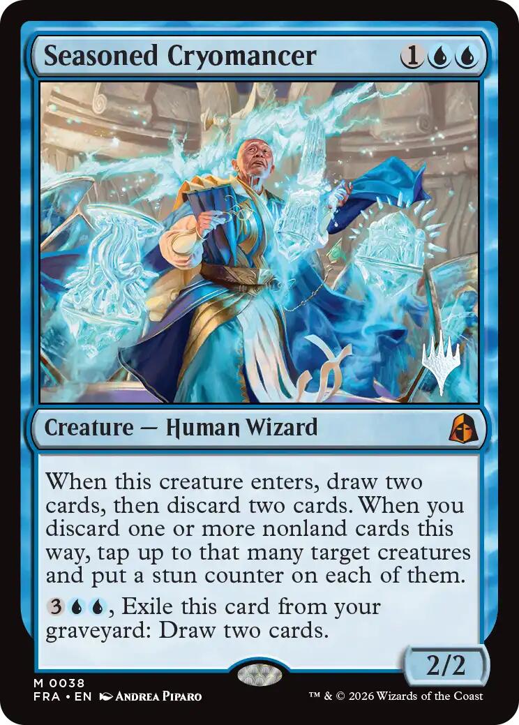 Seasoned Cryomancer [Reality Fracture Promos] | Gate City Games LLC