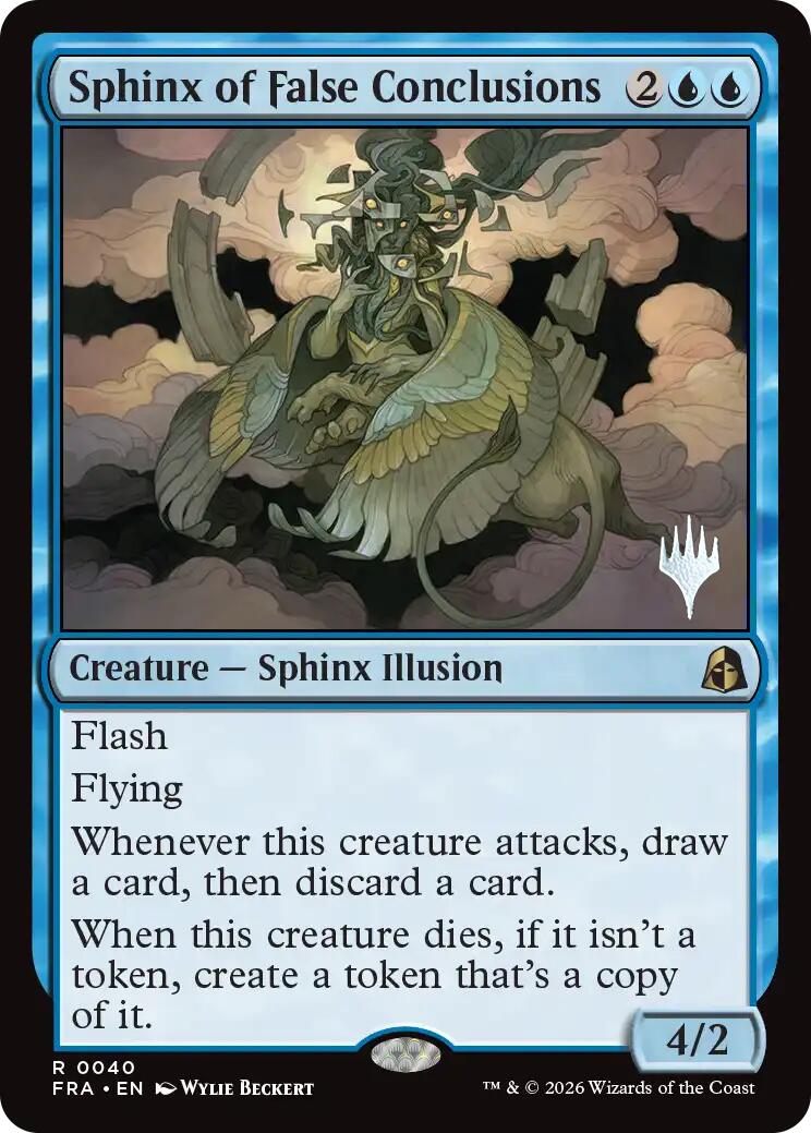 Sphinx of False Conclusions [Reality Fracture Promos] | Gate City Games LLC
