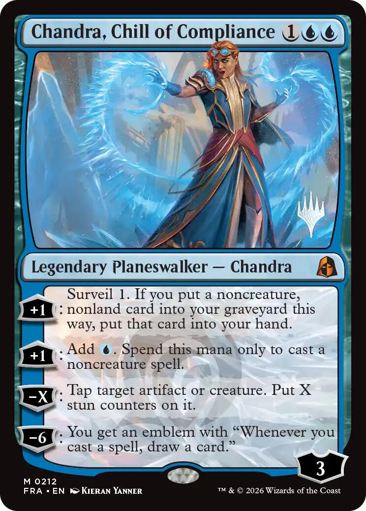 Chandra, Chill of Compliance [Reality Fracture Promos] | Gate City Games LLC