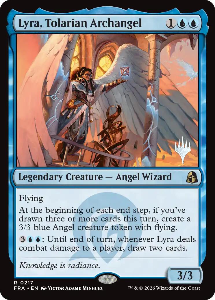 Lyra, Tolarian Archangel [Reality Fracture Promos] | Gate City Games LLC