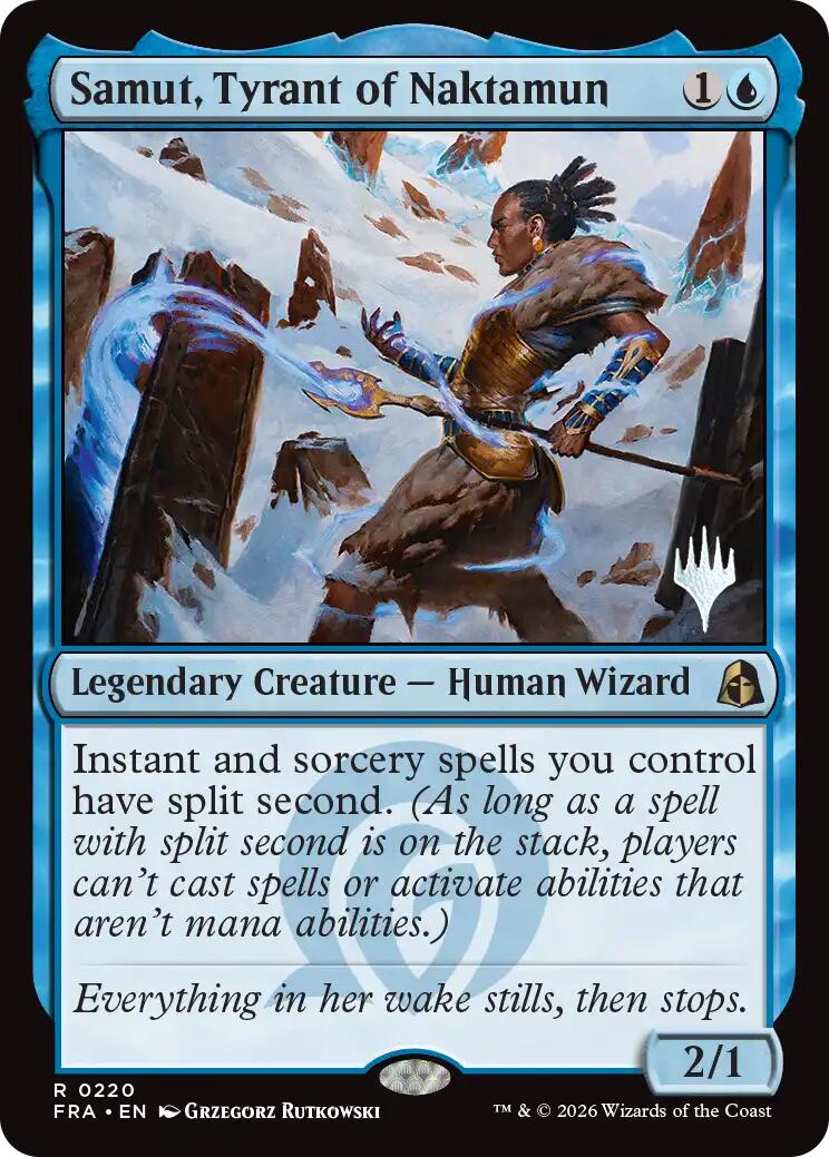 Samut, Tyrant of Naktamun [Reality Fracture Promos] | Gate City Games LLC