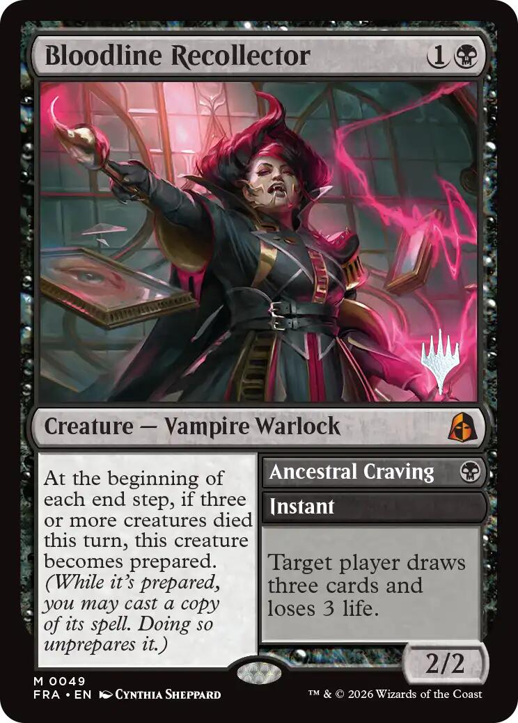 Bloodline Recollector [Reality Fracture Promos] | Gate City Games LLC