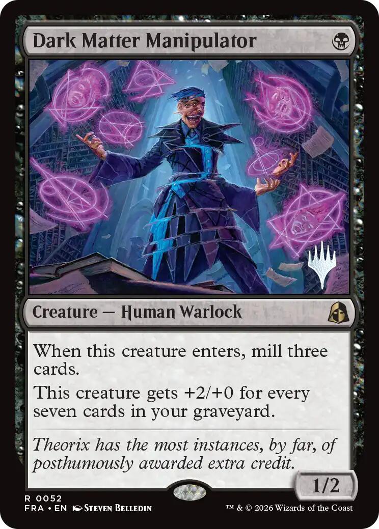 Dark Matter Manipulator [Reality Fracture Promos] | Gate City Games LLC