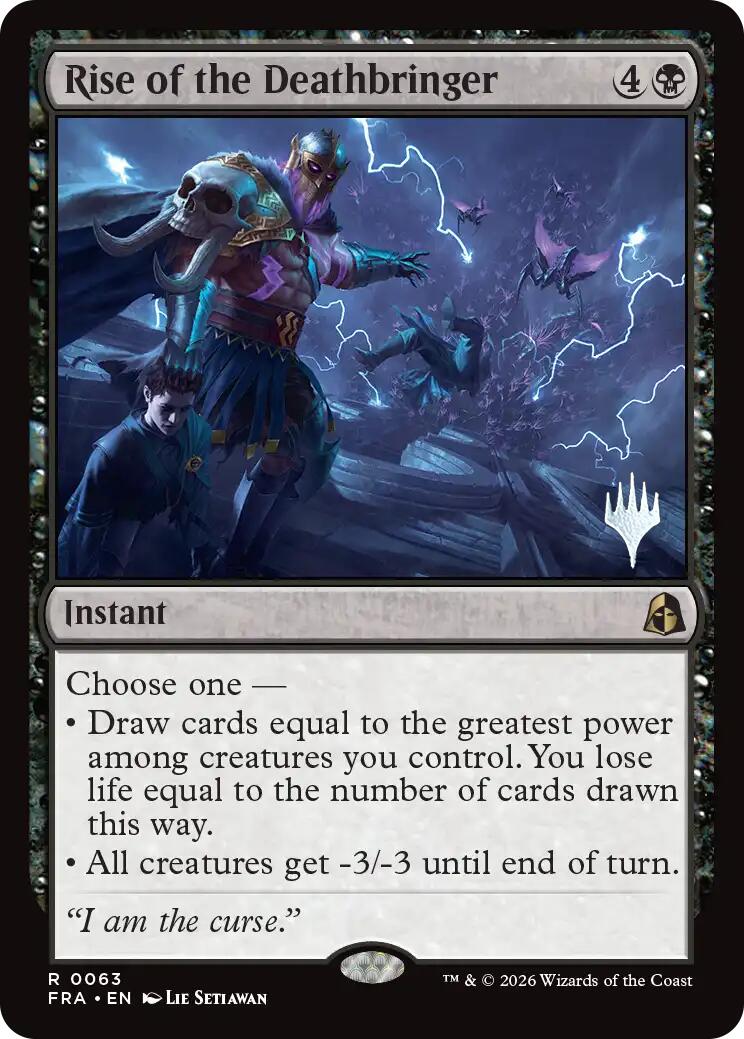 Rise of the Deathbringer [Reality Fracture Promos] | Gate City Games LLC