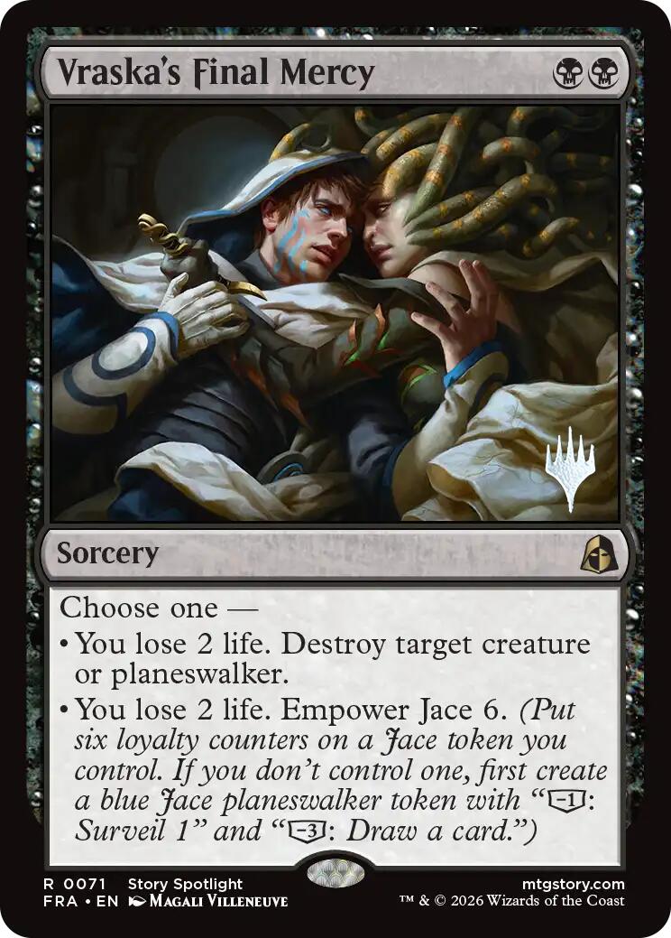 Vraska's Final Mercy [Reality Fracture Promos] | Gate City Games LLC