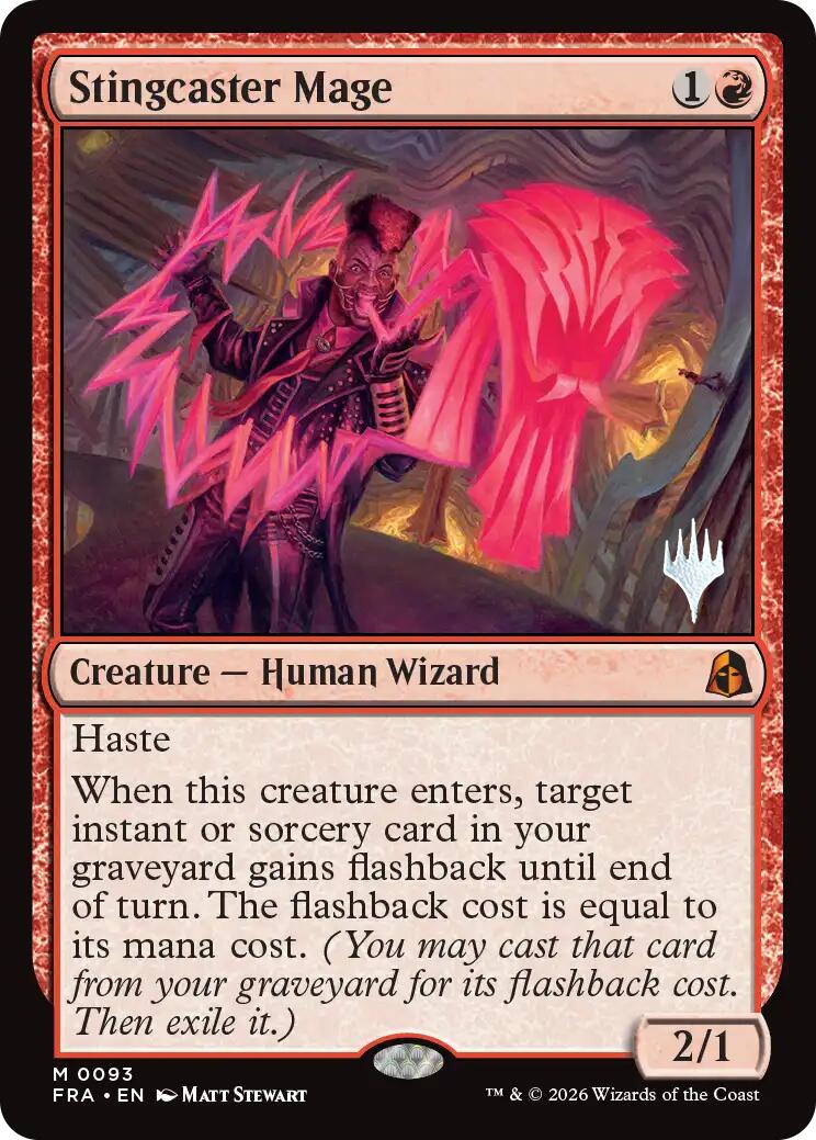 Stingcaster Mage [Reality Fracture Promos] | Gate City Games LLC
