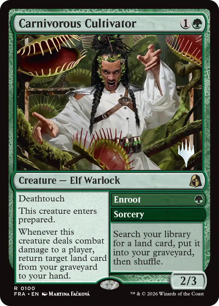 Carnivorous Cultivator [Reality Fracture Promos] | Gate City Games LLC