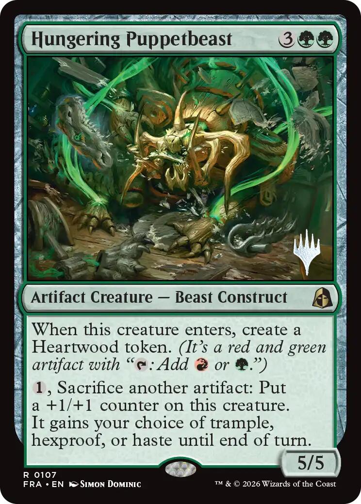 Hungering Puppetbeast [Reality Fracture Promos] | Gate City Games LLC