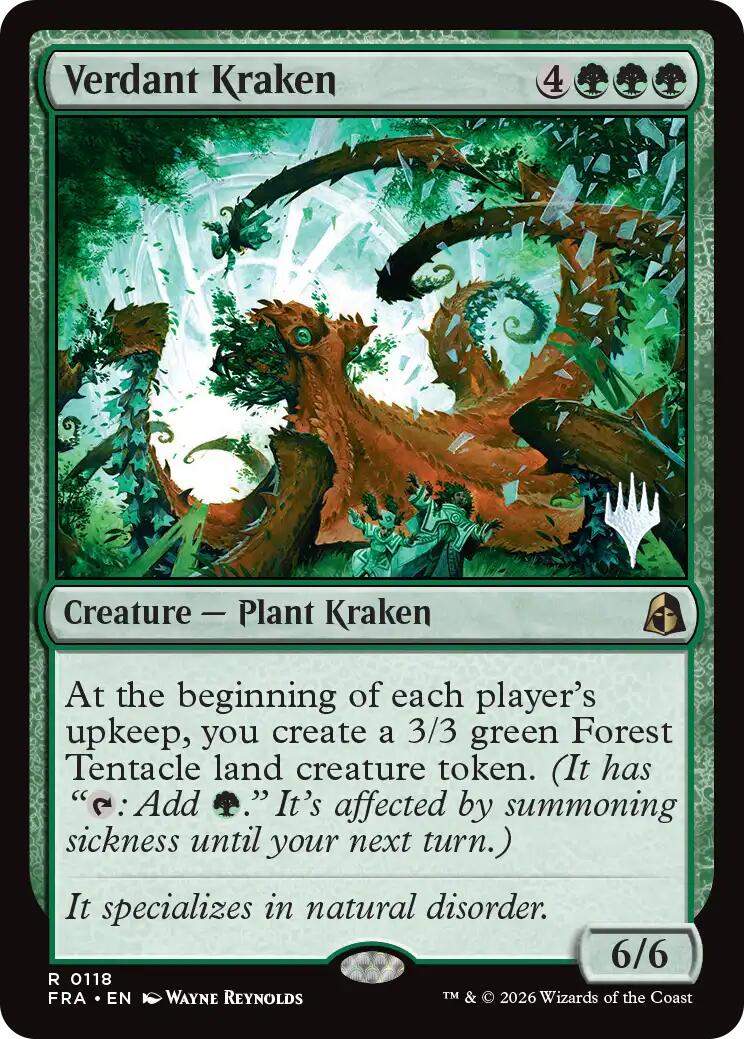 Verdant Kraken [Reality Fracture Promos] | Gate City Games LLC