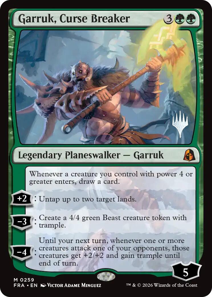 Garruk, Curse Breaker [Reality Fracture Promos] | Gate City Games LLC