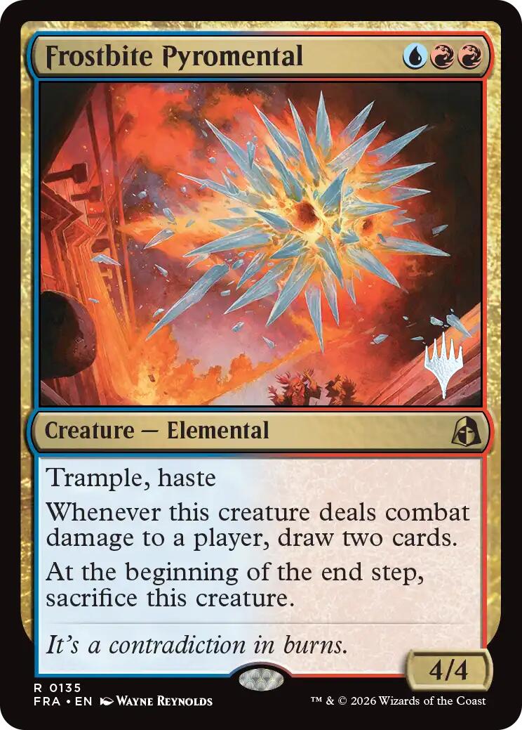 Frostbite Pyromental [Reality Fracture Promos] | Gate City Games LLC