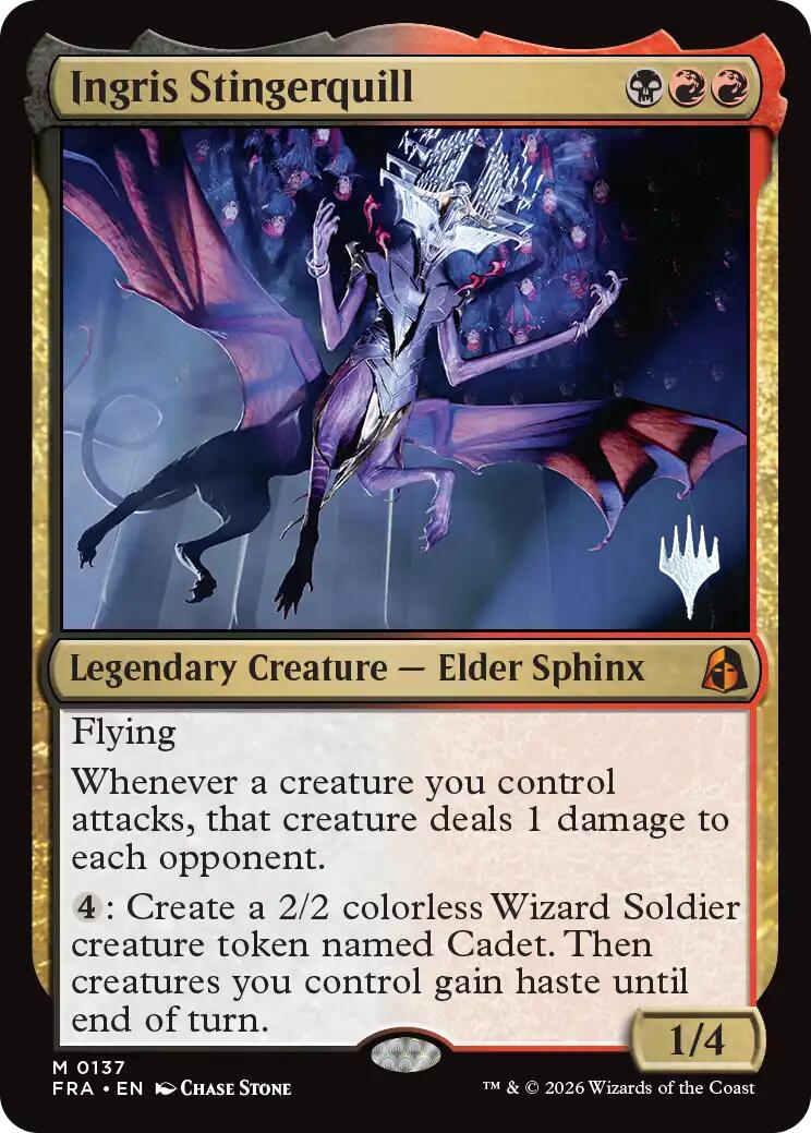 Ingris Stingerquill [Reality Fracture Promos] | Gate City Games LLC