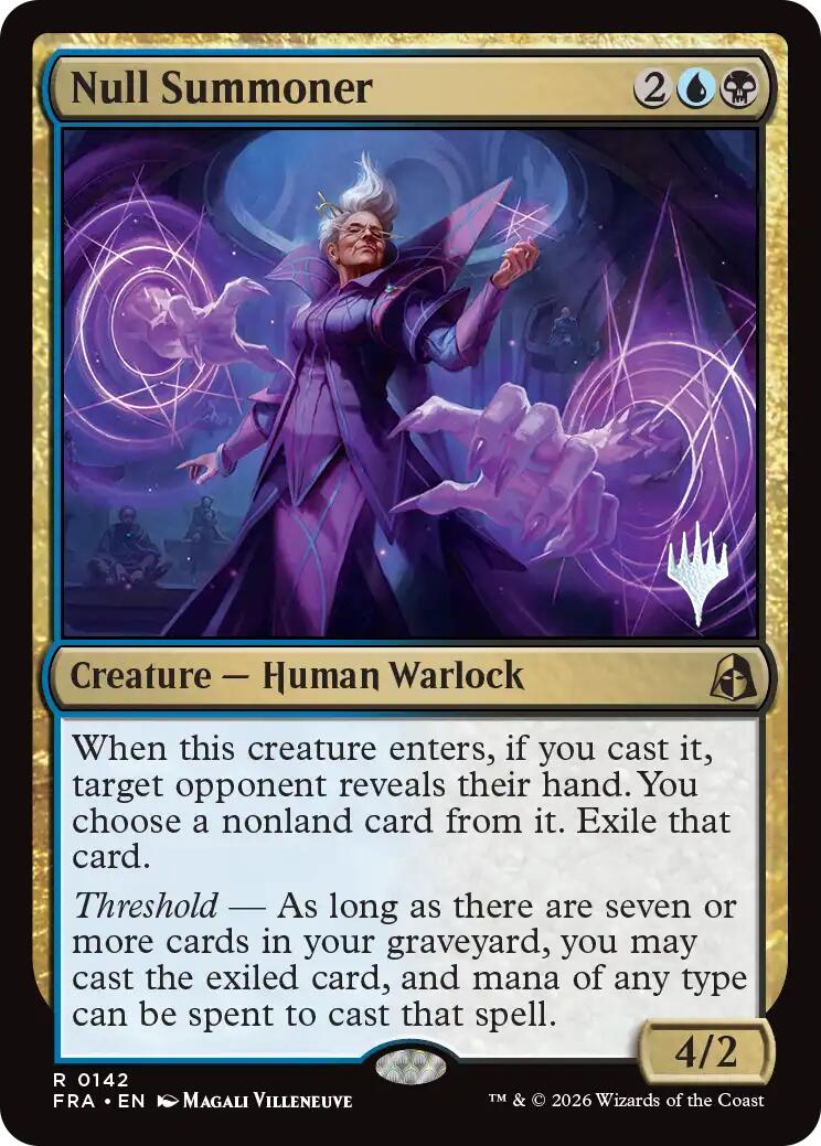 Null Summoner [Reality Fracture Promos] | Gate City Games LLC