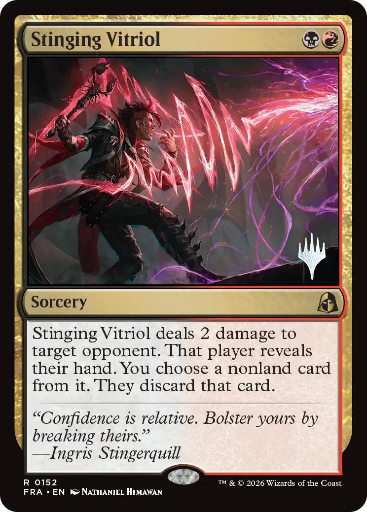 Stinging Vitriol [Reality Fracture Promos] | Gate City Games LLC