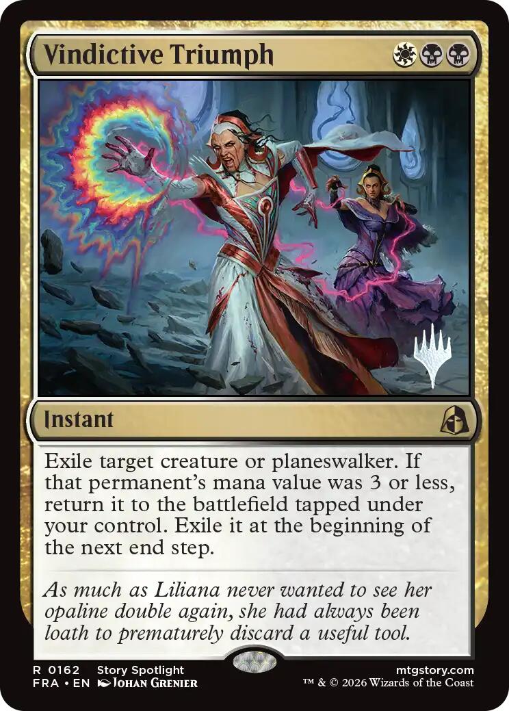 Vindictive Triumph [Reality Fracture Promos] | Gate City Games LLC