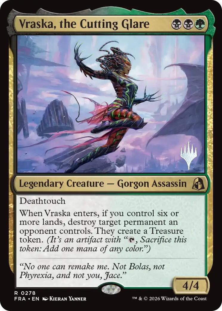 Vraska, the Cutting Glare [Reality Fracture Promos] | Gate City Games LLC