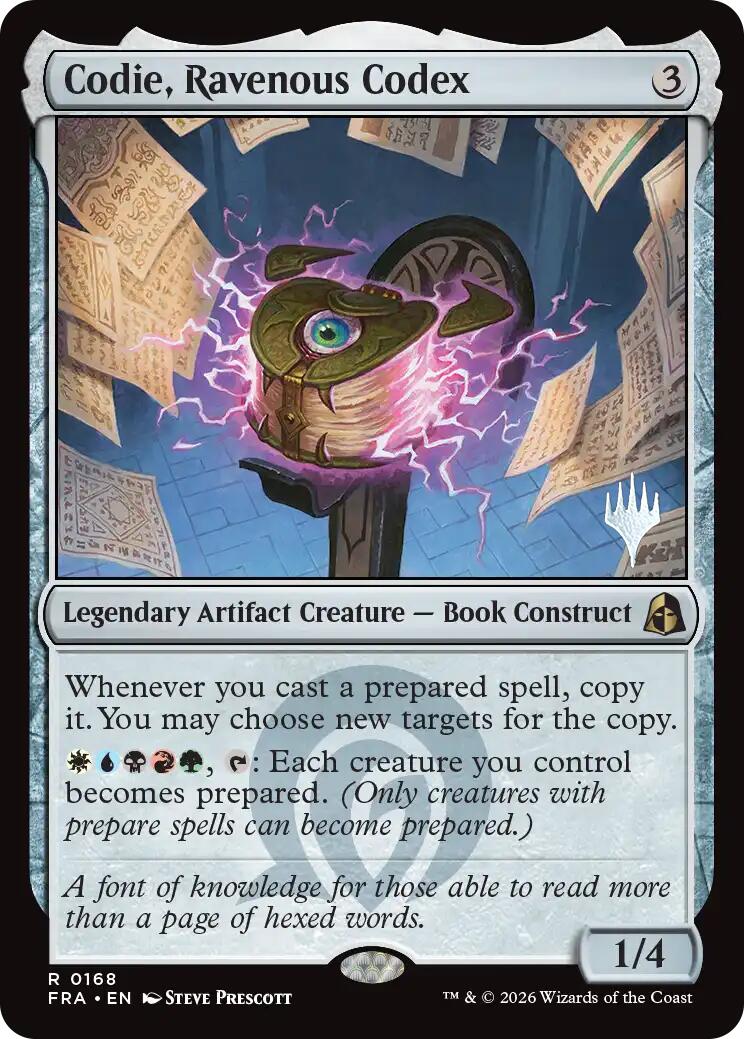 Codie, Ravenous Codex [Reality Fracture Promos] | Gate City Games LLC