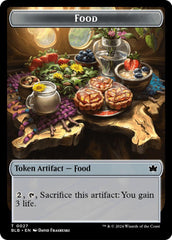 Food // Clue Token Double-Sided Token [Secrets of Strixhaven Tokens] | Gate City Games LLC