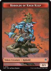 Kobolds of Kher Keep // Phyrexian Mite Double-Sided Token [Reality Fracture Commander Tokens] | Gate City Games LLC