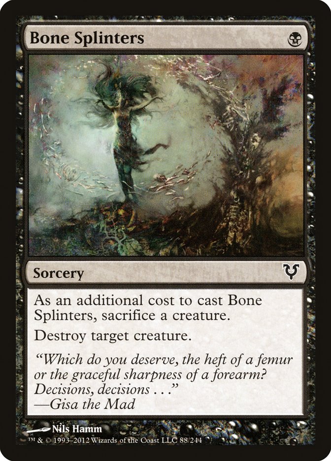 Bone Splinters [Avacyn Restored] | Gate City Games LLC