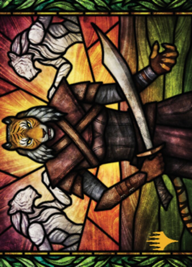 Zar Ojanen, Scion of Efrava Art Card (Gold-Stamped Signature) [Dominaria United Art Series] | Gate City Games LLC