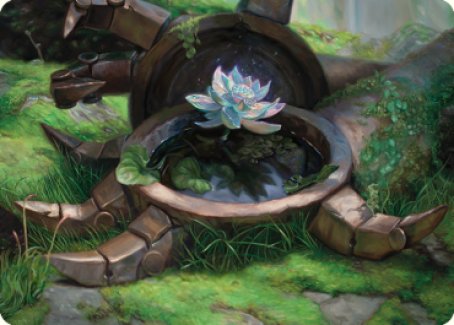 Timeless Lotus Art Card [Dominaria United Art Series] | Gate City Games LLC