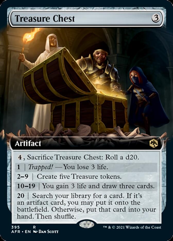 Treasure Chest (Extended Art) [Dungeons & Dragons: Adventures in the Forgotten Realms] | Gate City Games LLC