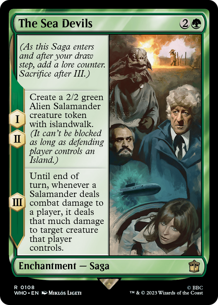 The Sea Devils [Doctor Who] | Gate City Games LLC
