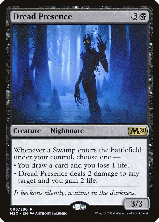 Dread Presence [Core Set 2020] | Gate City Games LLC