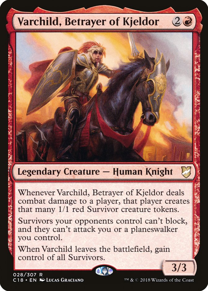 Varchild, Betrayer of Kjeldor [Commander 2018] | Gate City Games LLC