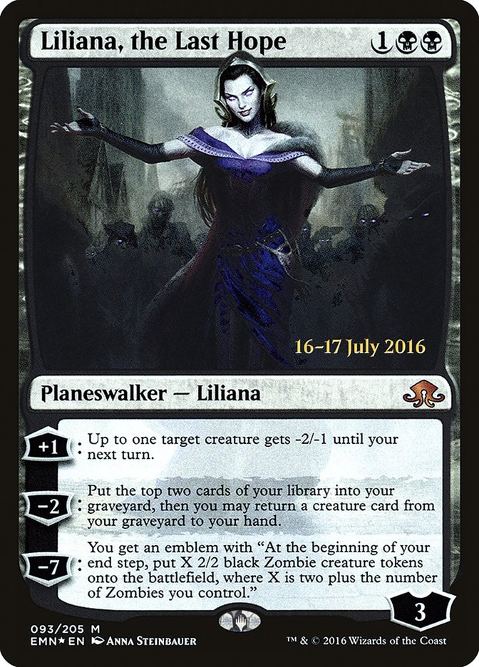 Liliana, the Last Hope [Eldritch Moon Prerelease Promos] | Gate City Games LLC
