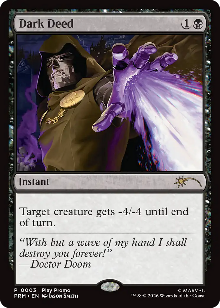 Dark Deed [Standard Showdown Promos] | Gate City Games LLC