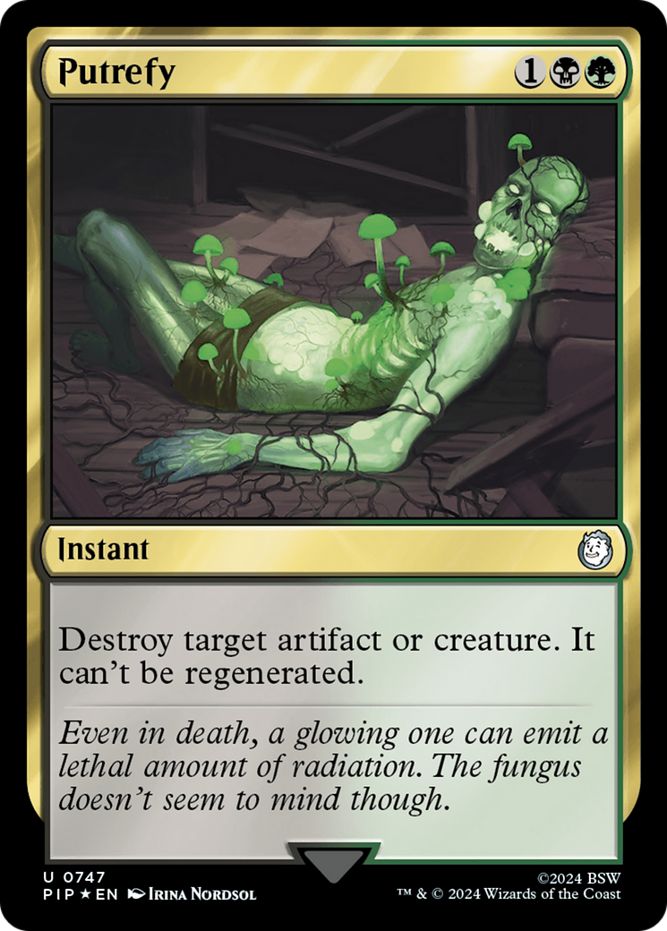 Putrefy (Surge Foil) [Fallout] | Gate City Games LLC