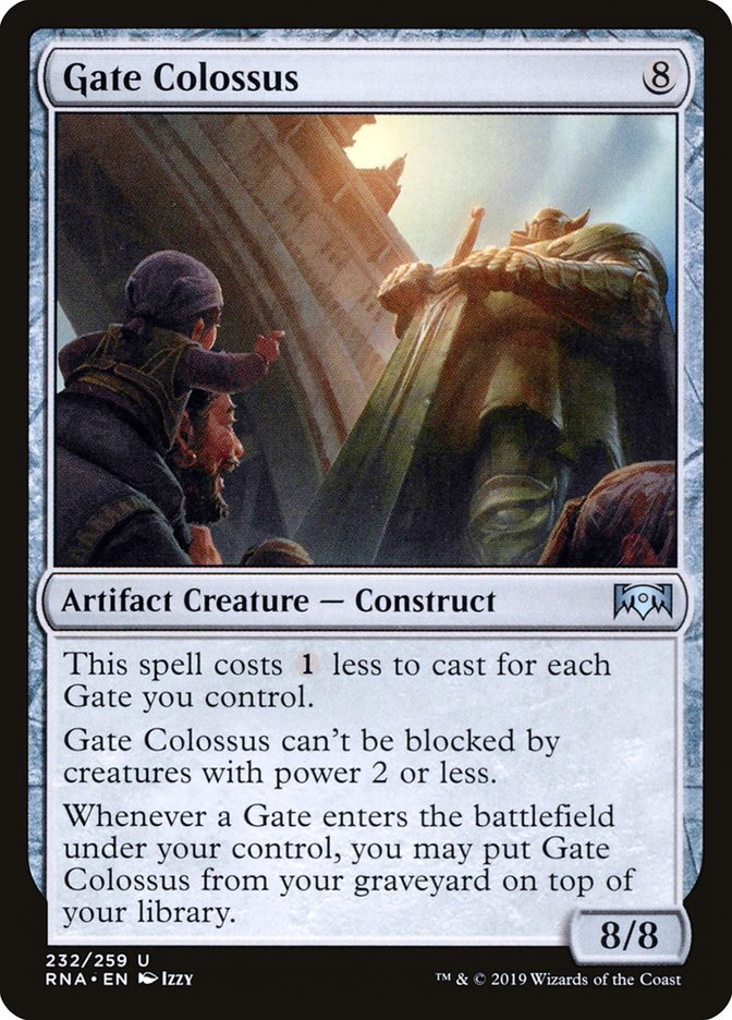 Gate Colossus [Ravnica Allegiance] | Gate City Games LLC