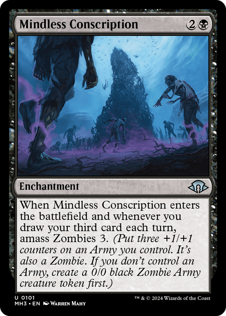 Mindless Conscription [Modern Horizons 3] | Gate City Games LLC